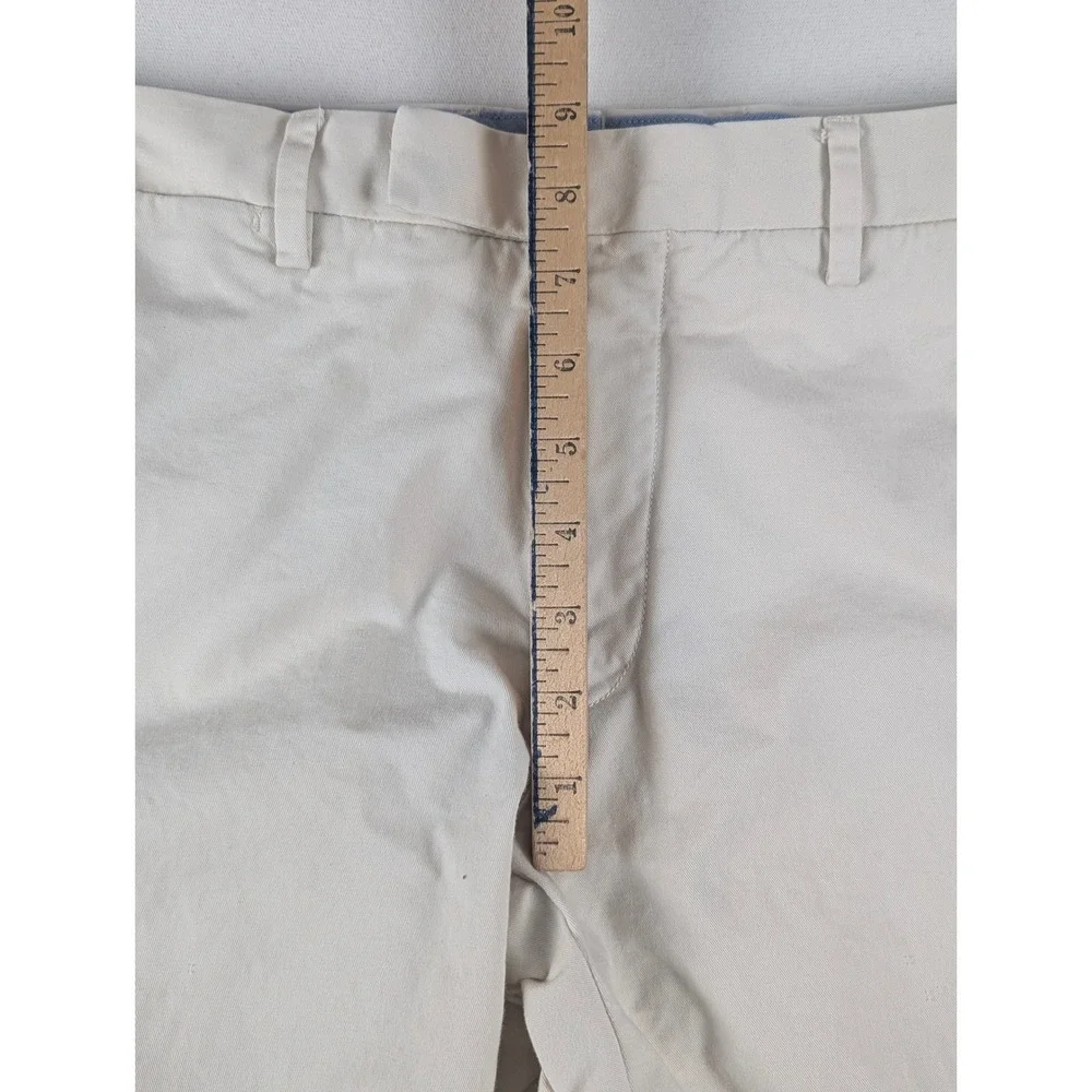 Polo Ralph Lauren Mens Stretch Slim Fit Chino Pants Tan Beige 34/32 Cotton Twill